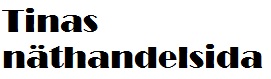 Tinas näthandelsida